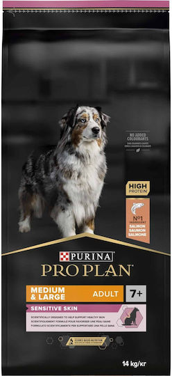 Pro Plan Sensitive Skin 14kg Hrană Uscată pentru Câini Adulţi de Rase Medii & Mari cu Somon