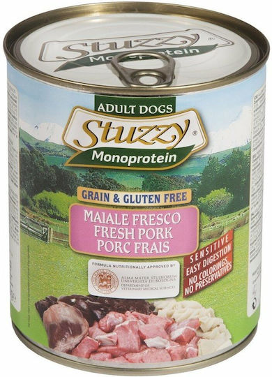 Stuzzy Agras Pet Foods Υγρή Τροφή Σκύλων σε Κονσέρβα με Κρέας χωρίς Σιτηρά & Γλουτένη 800gr