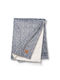 Elodie Details Blanket Nursery Swaddling Blankets Velvet Blue Blue 75x100cm