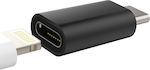 Convertor USB-C / Fulgerul masculin în Fulgerul masculin 1buc (549370)