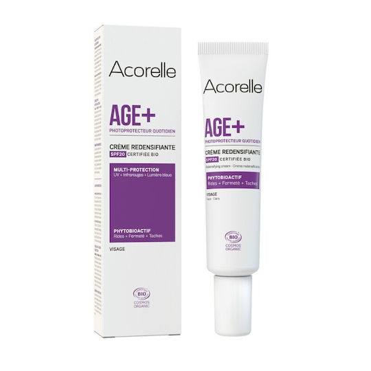 Acorelle Αντηλιακή Κρέμα Προσώπου SPF20 40ml