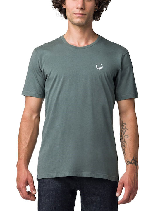 Wild Country T-shirt Bărbătesc cu Mânecă Scurtă Verde