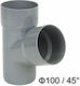 Palaplast Ημιτάφ PVC Φ100mm 720945100