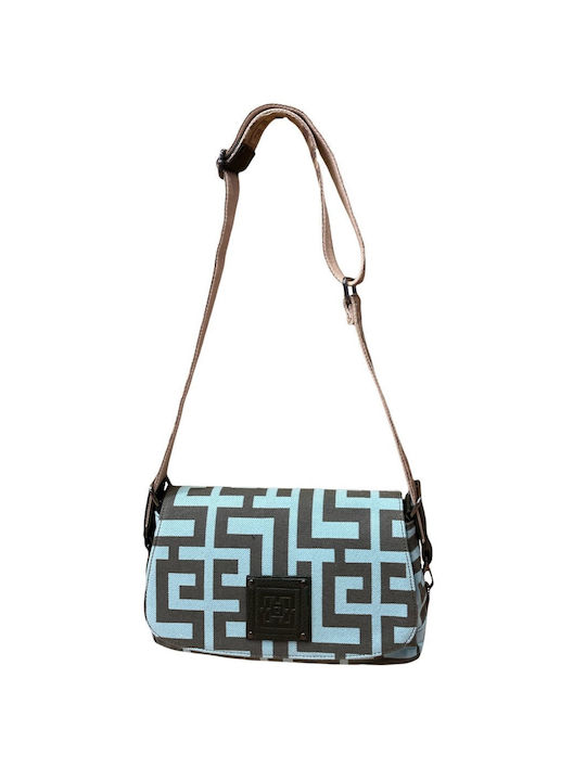 Midneto Phivos I Women's Bag Crossbody Mint Khaki Labyrinth