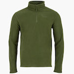 Highlander Blouse Fleece in Khaki color