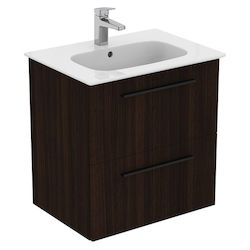 Ideal Standard Countertop with Sink Coffee Oak