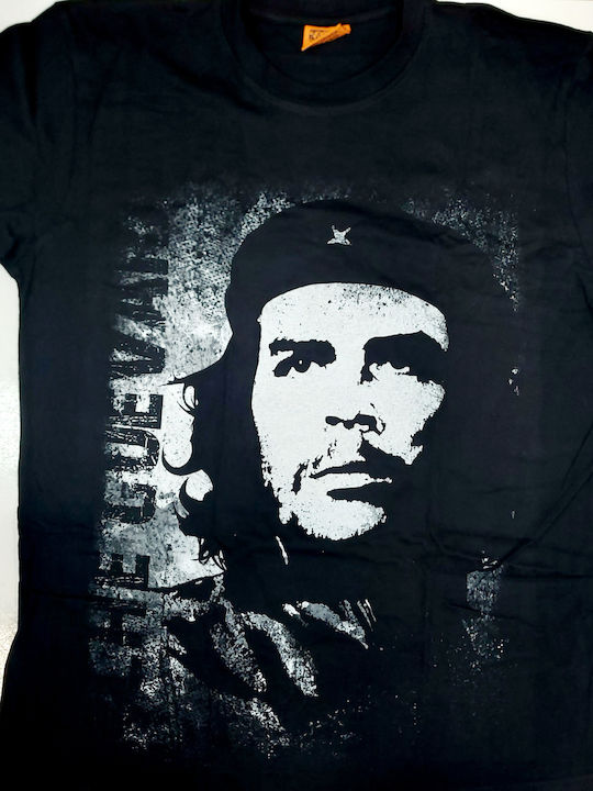 Che Guevara T-shirt Black Cotton