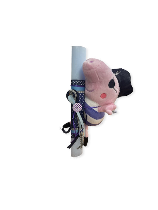 Lumânare de Paște făcută manual Peppa Pig George 25cm
