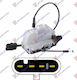 Rear Door Lock Electromagnetic White Sedan 4pin Renault Megane Sedan-h B-l B 05-08 8200212464 Right 1 Item
