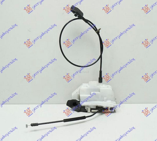 Front Door Lock Electromagnetic White 4pin Renault Twingo 07-12 8200767632 Right 1 pc