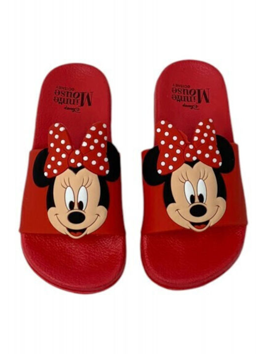 Παιδικές Σαγιονάρες Slides Minnie Κόκκινες