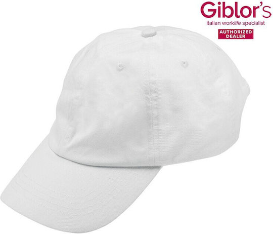 Giblor's Καπέλο Σεφ Λευκό