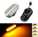 Diederichs 235107 Seitenblinker Kotflügelblinker Nissan Navara Pathfinder Micra Note Qashqai X-trail Tiida 350z Led Dynamic White 2 Stück