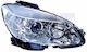 Front light H7/h7 Marelli Mercedes C Class W204 07-11 A2048200261 Right 1 pc