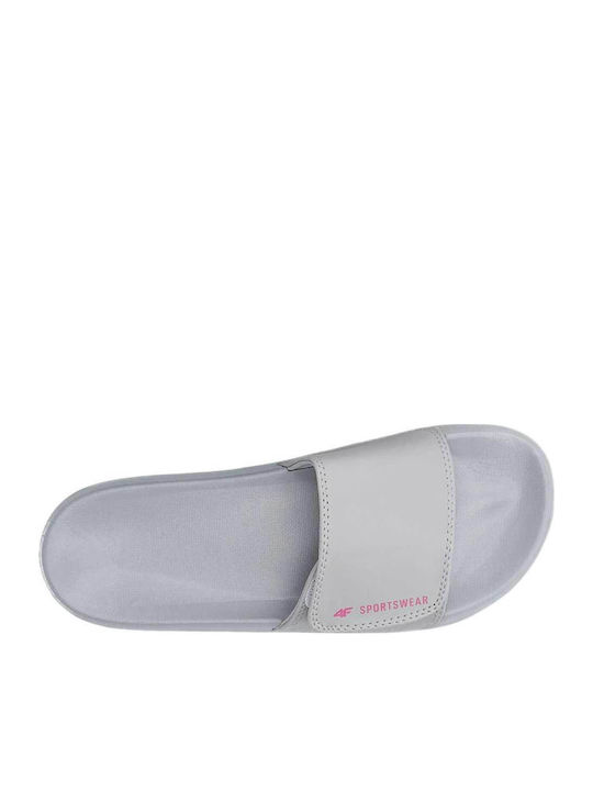 4F Women's Slides Gray