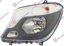 Headlight Front Electric Hella Mercedes Sprinter 210-519 W906 13-18 A9068202361 Left 1 pc