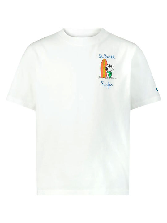 MC2 Herren T-Shirt Kurzarm Weiß