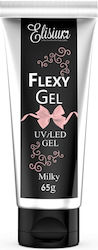 Elisium Flexy Gel Milky Nagelverlängerung Gel 65g