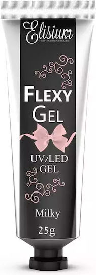 Elisium Flexy Gel Nagel Prelocking Gel Milky 25g