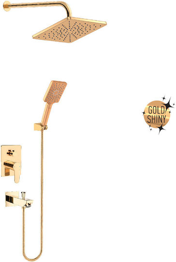 DuscheLine für Dusche Gold