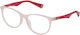 Police Weiblich Kunststoff Brillenrahmen Rosa VPL503 04G9