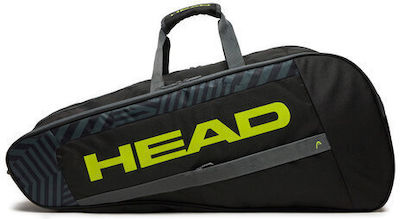 Head Base Racquet Τσάντα Ώμου / Χειρός Τένις Μαύρη