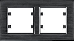 Hager Lumina Passion Switch Frame 2 Positions H...