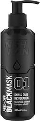 Nishman Mască Neagră Peel-off 01 Restaurare Piele & Îngrijire 200ml Mască de Curățare a Feței Nishman Mască Neagră Peel-off 01 Restaurare Piele & Îngrijire 200ml Mască de Curățare a Feței