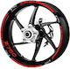 Self-adhesive wheels Kawasaki Z750