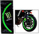 Self Adhesive Zanta Monster Green