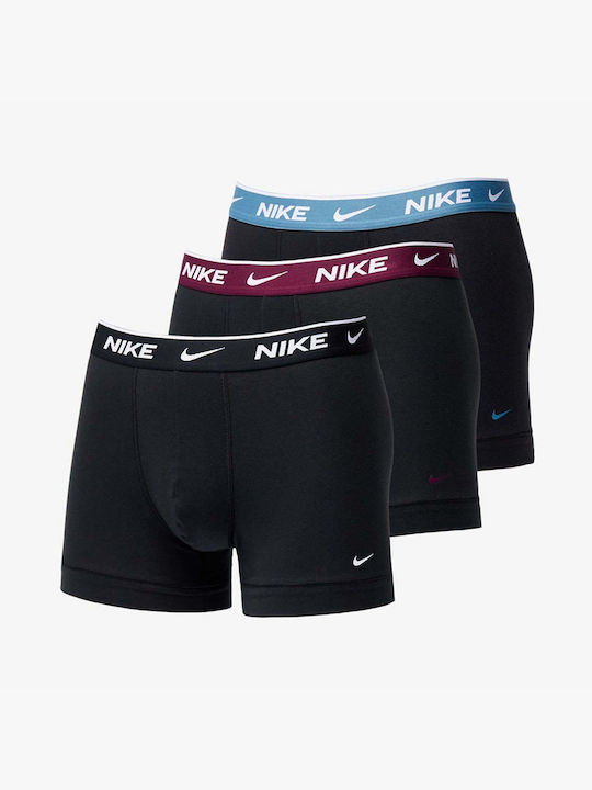 Nike Herren Boxershorts Schwarz 3Packung