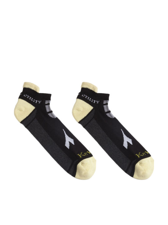 Diadora Αθλητικές Κάλτσες Μαύρες Diadora Αθλητικές Κάλτσες Μαύρες