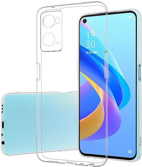Back Cover Silicone Transparent (Oppo A76)