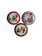 Dekorativer Keramikteller 27cm 00001663 Enthält 2 Stück