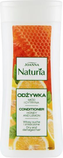 Joanna Naturia Conditioner Dry Damaged Hair Honey Lemon 200g