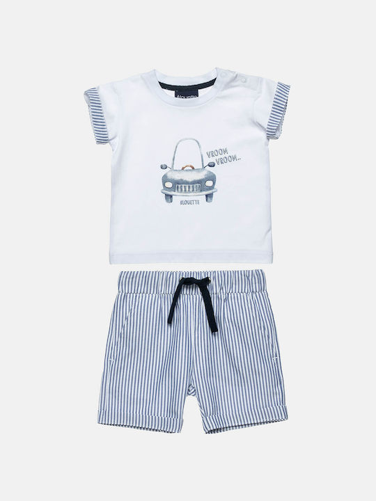 Alouette Kids Set with Shorts Summer 2pcs Stripes