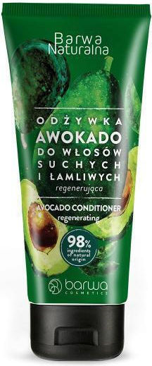 Barwa Barwa Natural Regenerating Conditioner Dry Brittle Hair Avocado 200ml