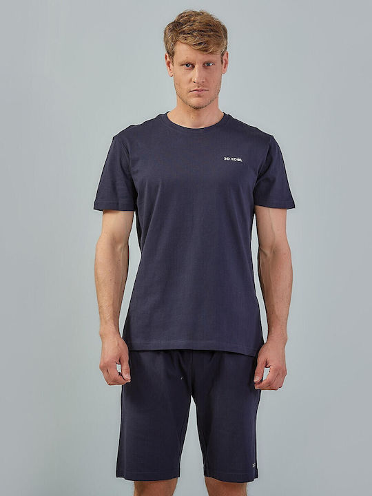Admiral Men's Short Sleeve T-shirt dark blue