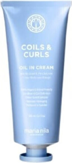 Coils & Curls Oil-in-cream Rinseless Cream Curly Wavy Hair 100ml