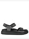 Ramsey Leather Men's Sandals in Black Color