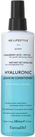 Farmavita Hyaluron Leave-in Conditioner Zweiphasen-Haarspülung Hyaluronsäure 240ml