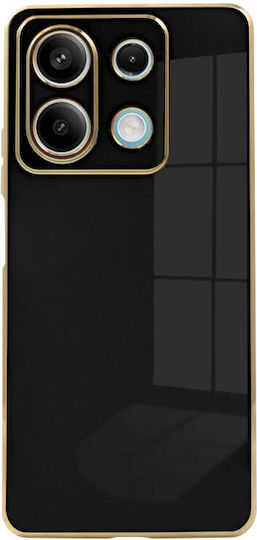 Plated Back Cover Σιλικόνης με Λουράκι Χρυσό (Xiaomi 13 Pro)