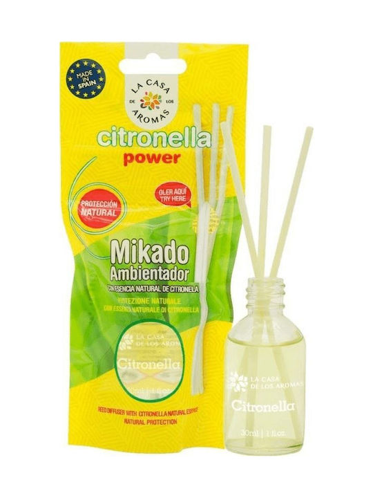 La Casa De Los Aromas Citronella Essence Scented Sticks 30ml