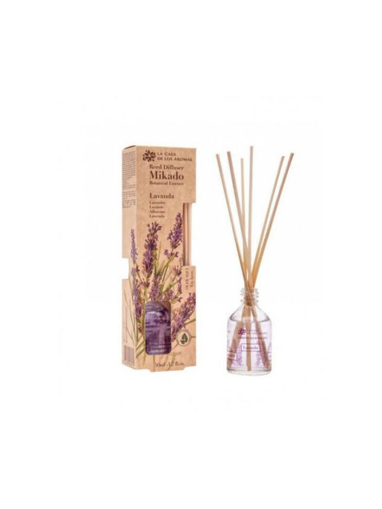 La Casa De Los Aromas Mikado Botanical Essence Lavender Fragrance Sticks 50ml