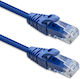 Qoltec U/UTP Cat.6 (Gigabit) Καλώδιο Δικτύου Ethernet 5m Μπλε
