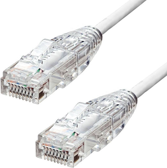 ProXtend U/UTP Cat.6a (Gigabit) Καλώδιο Δικτύου Ethernet 12.5m Λευκό