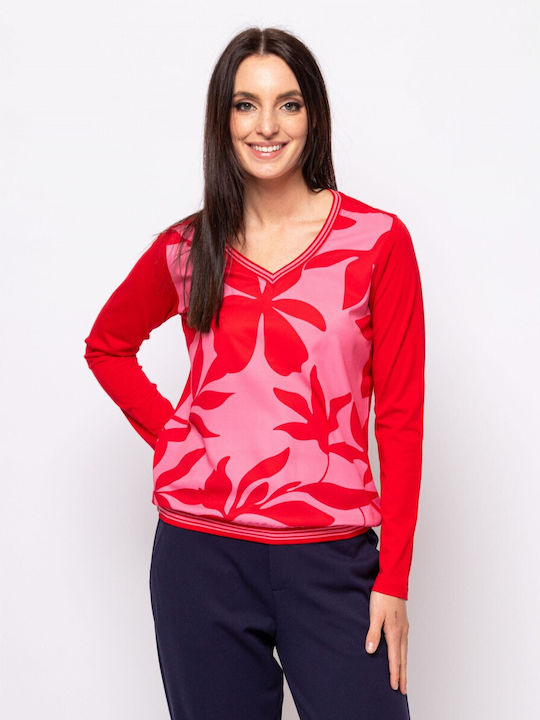 Heavy Tools Women's Blouse Red