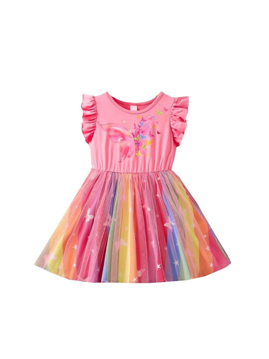 Arshiner Kids Dress Pink