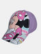 Alouette Παιδικό Καπέλο Jockey Υφασμάτινο Disney Minnie Mouse Λιλά