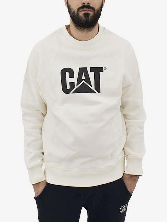CAT Tire Footprint Φούτερ Cream